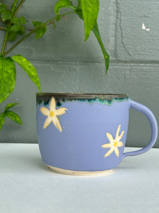 Lavender Flower Mug