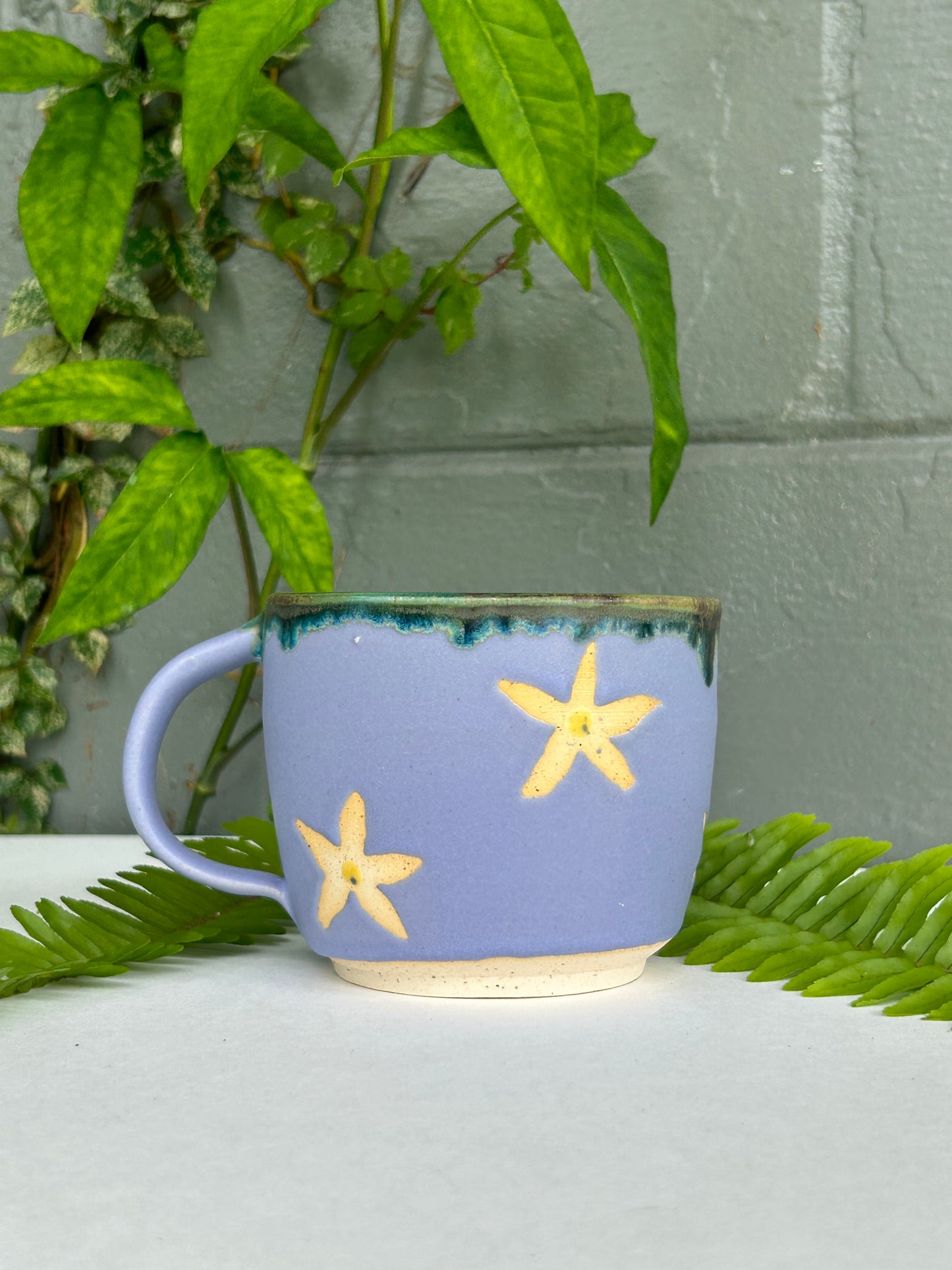 Lavender Flower Mug