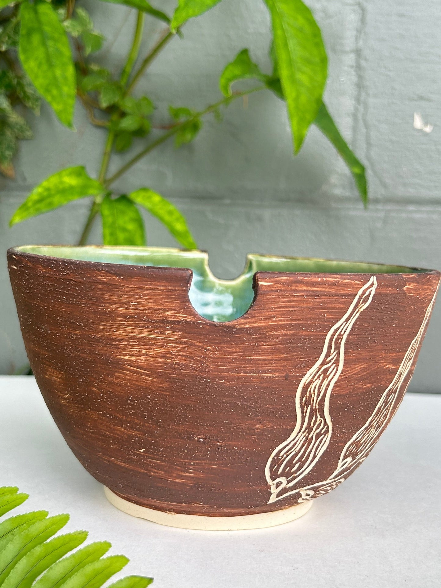 Ramen Bowls, Blue green